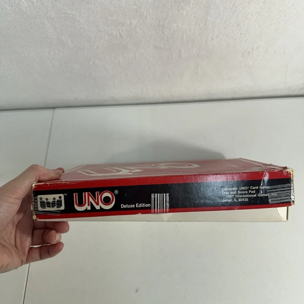 Vintage‎ UNO Deluxe Card Game 1983 Retro Family Card Game
